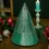 Thumbnail: Green Glass - Modern Tree Shaped Jar Candle - Seasonal Scents