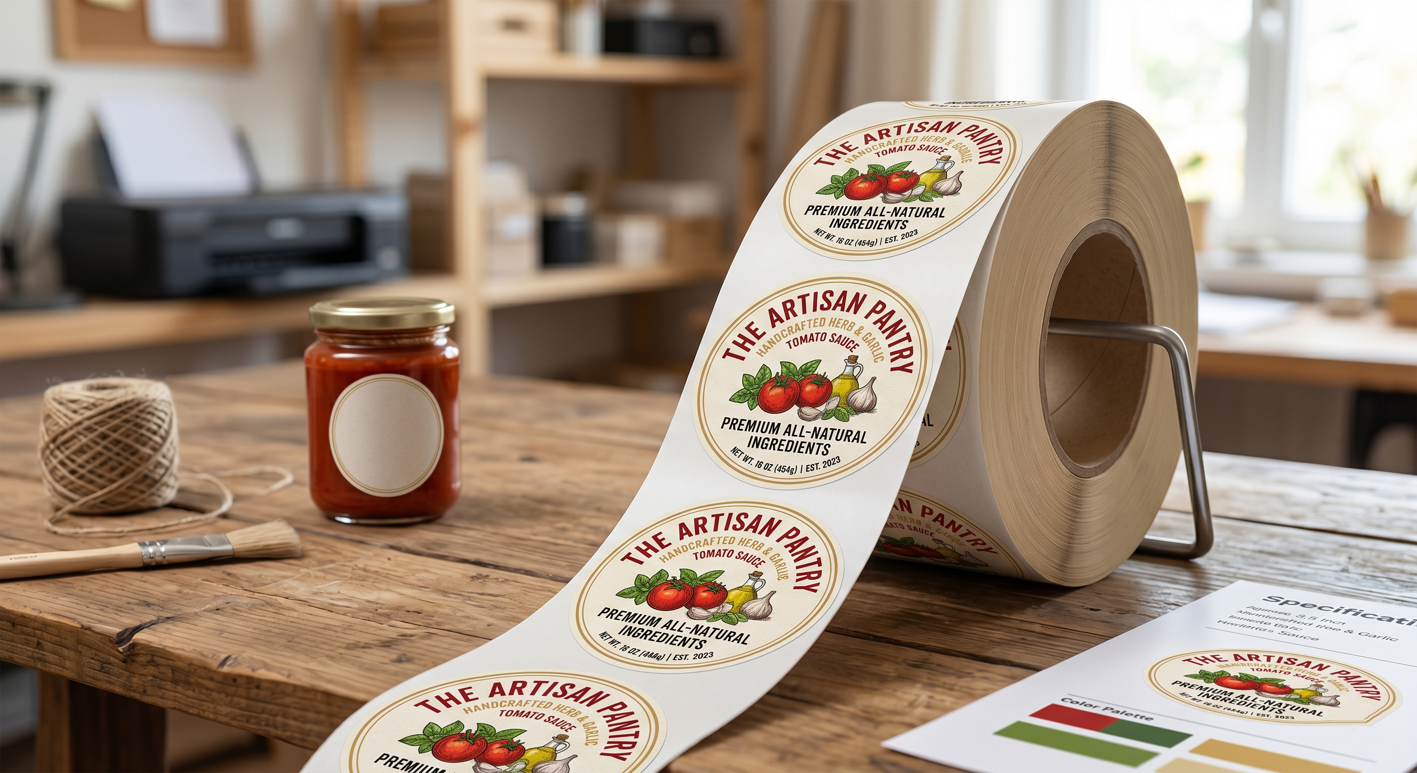 Custom Label Sticker