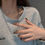 Thumbnail: Silver Double-Layer Link Necklace