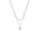 Thumbnail: Gold Double-Layer Pearl Necklace