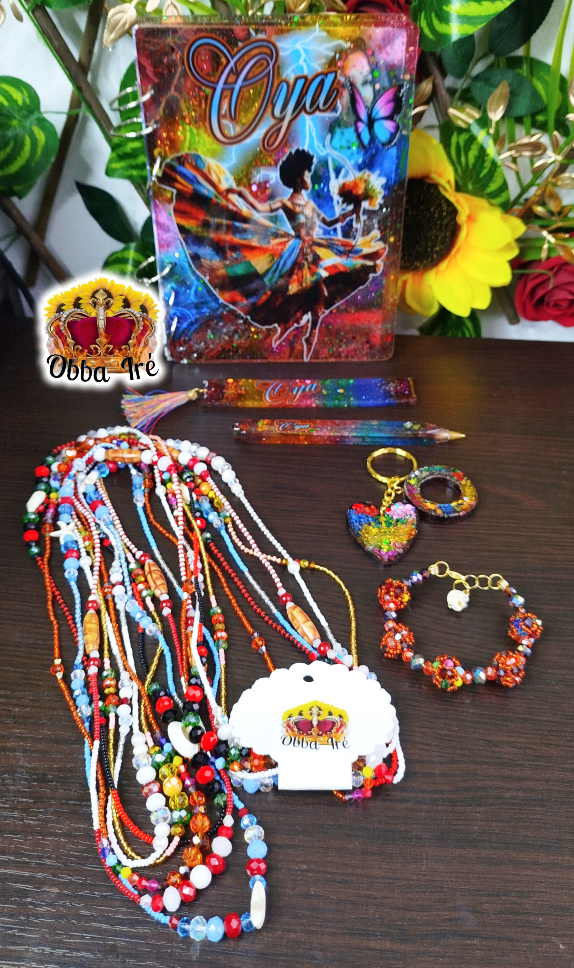 Set en resina +elekes+ilde