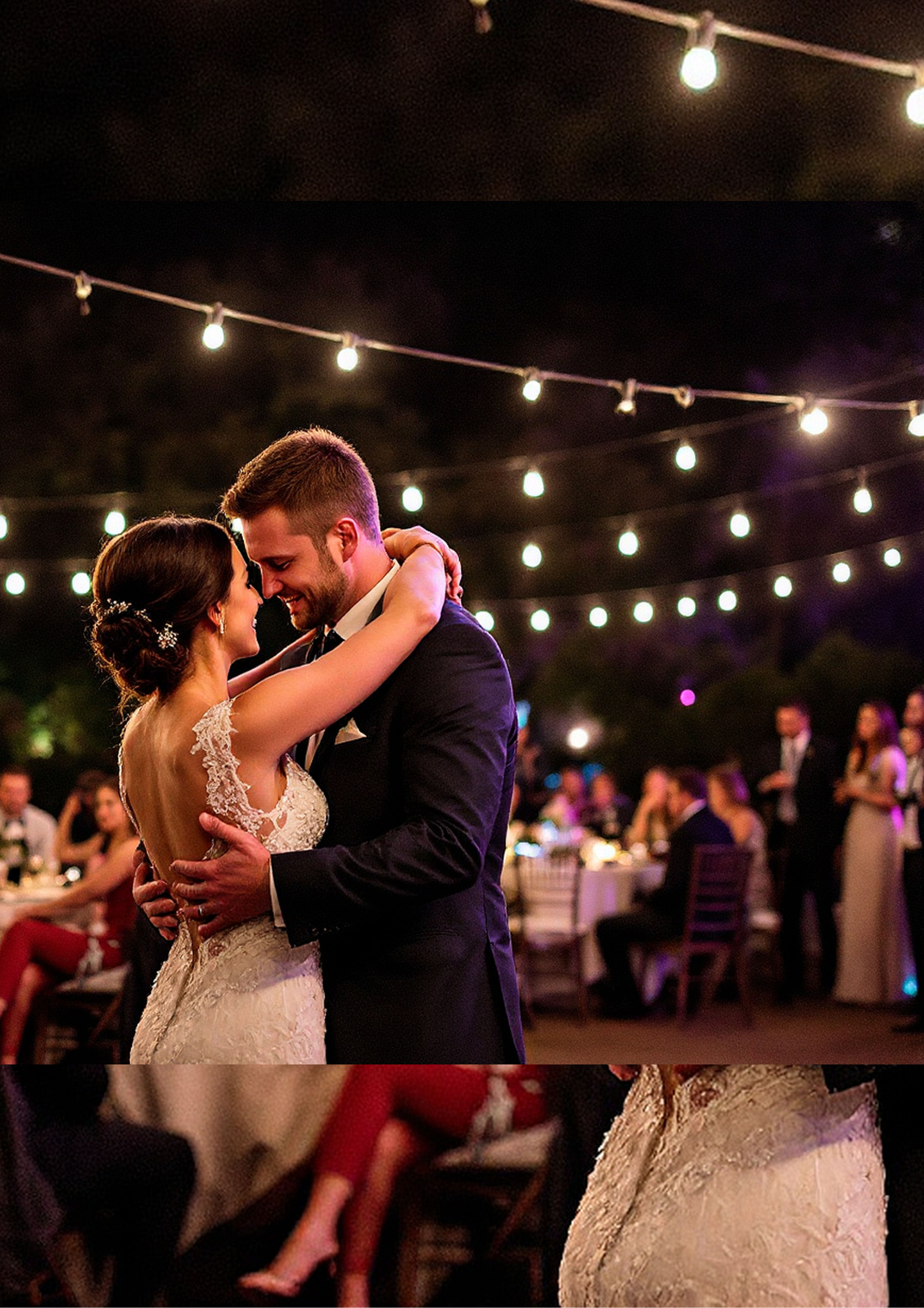 Couple préparant leur ouverture de bal de mariage en bachata à Paris