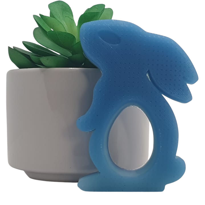 Blue Bunny Teether
