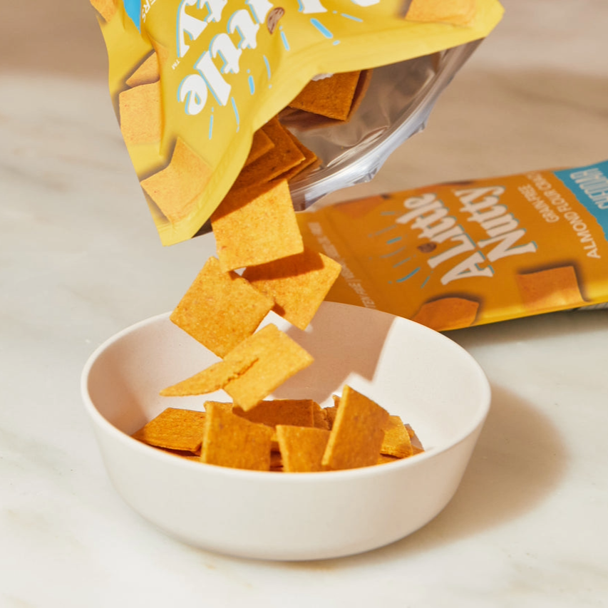 Thumbnail: A Little Nutty Cheddar Crackers Pouring