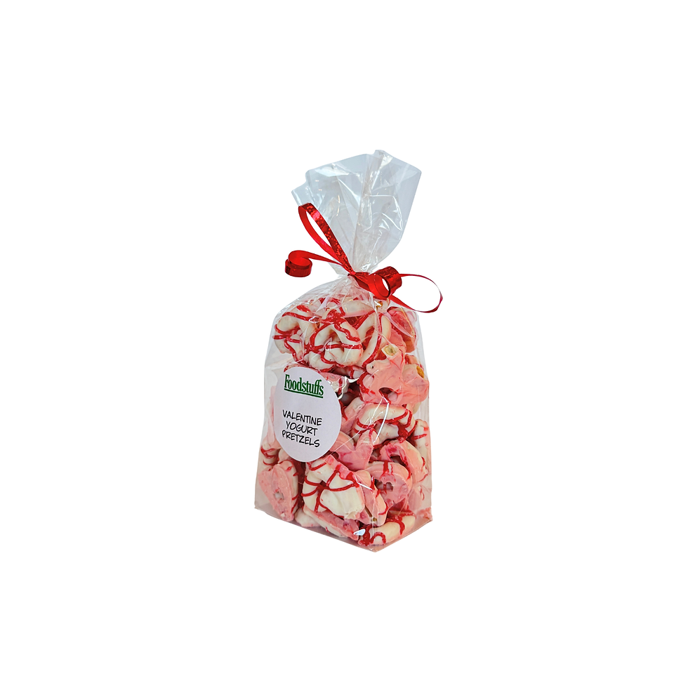 Side of Valentine Yogurt Pretzels