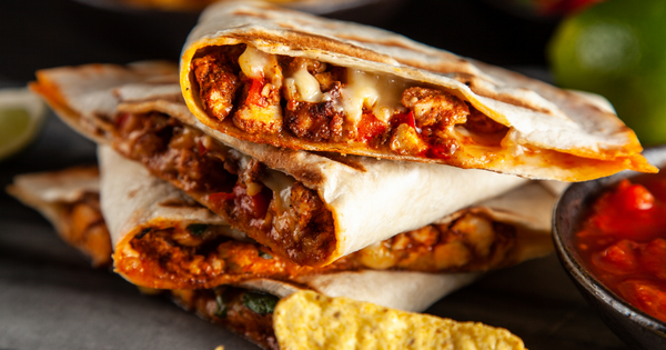 Arranged Food and Objects