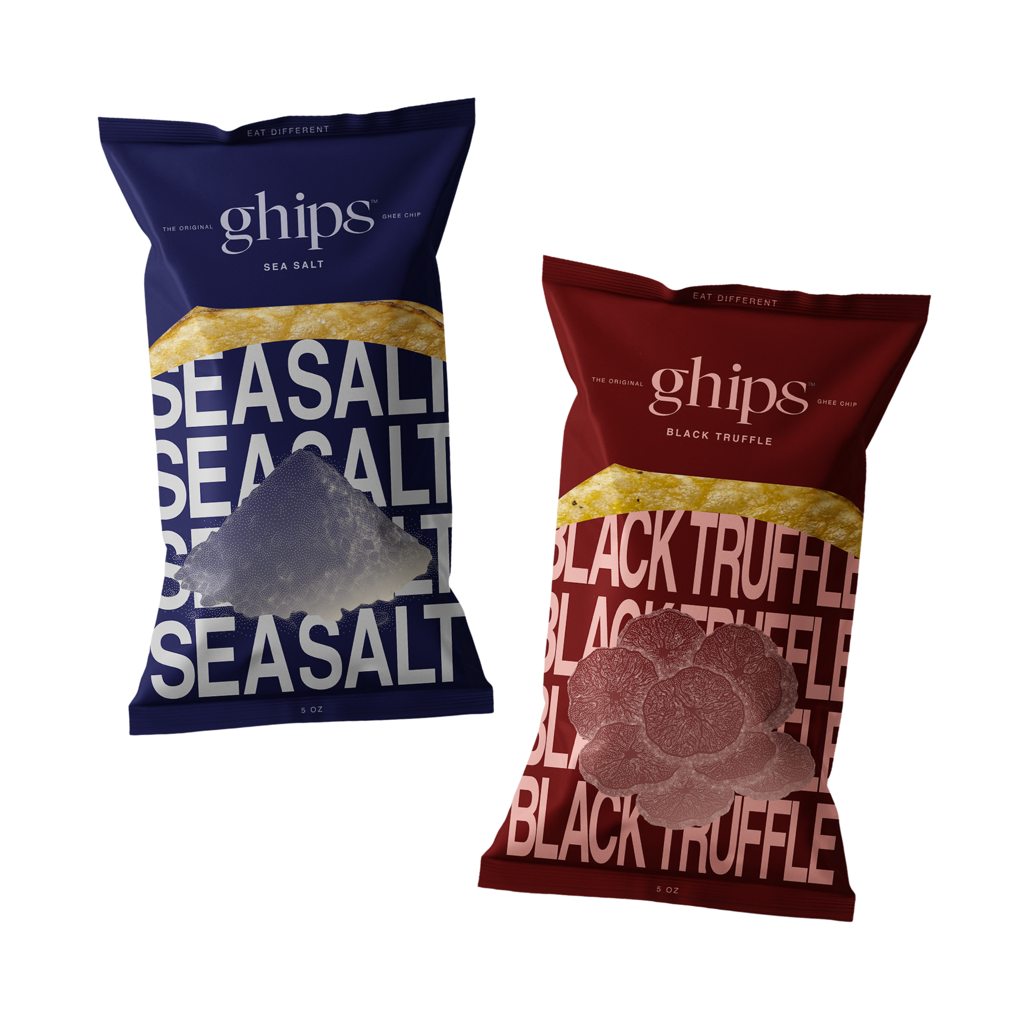 Premium potato chips made with grass-fed ghee