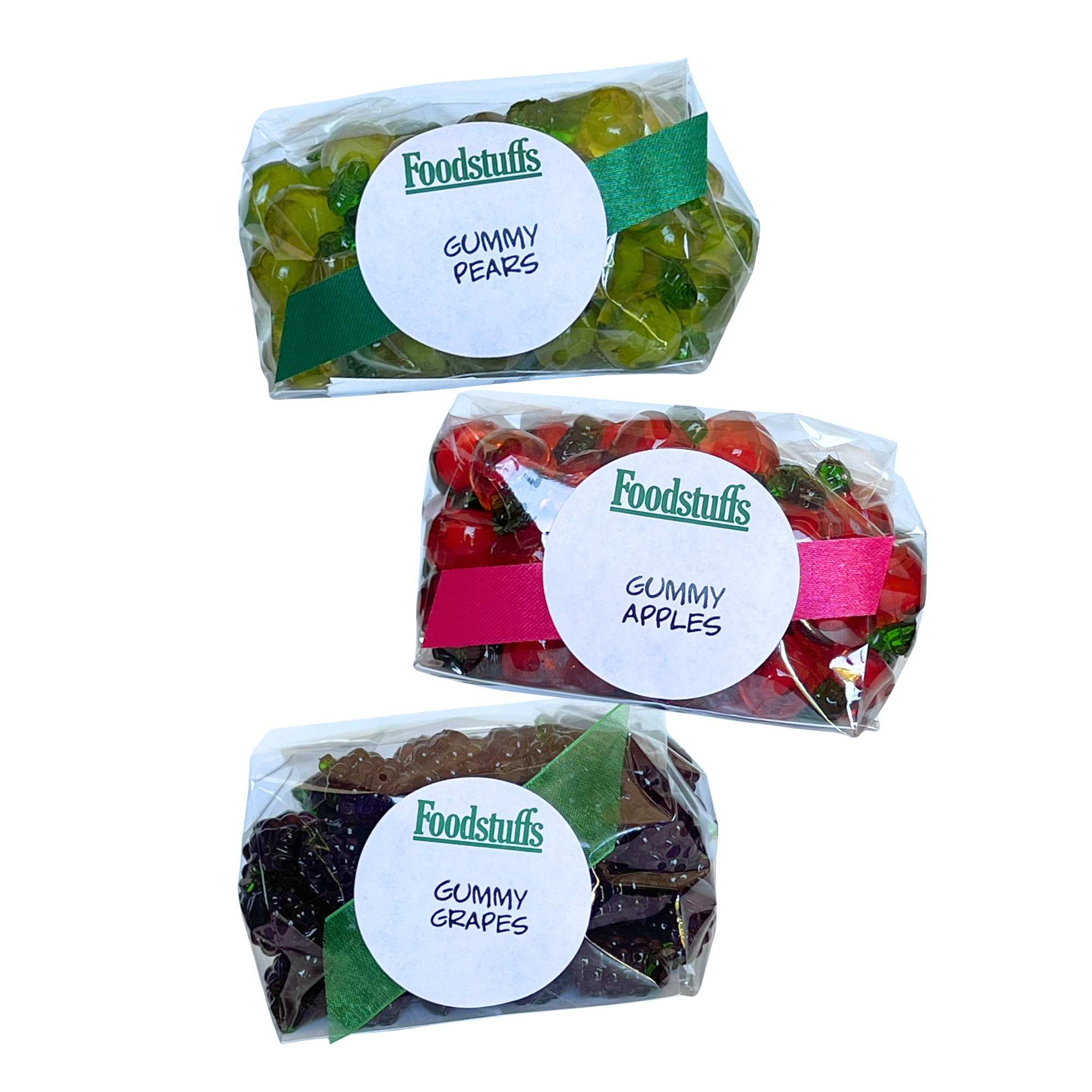Foodstuffs Fruit Filled Gummies: Apple, Pear, and Grape