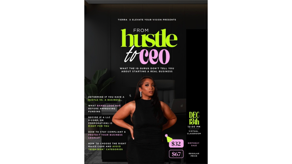 From Hustle to CEO