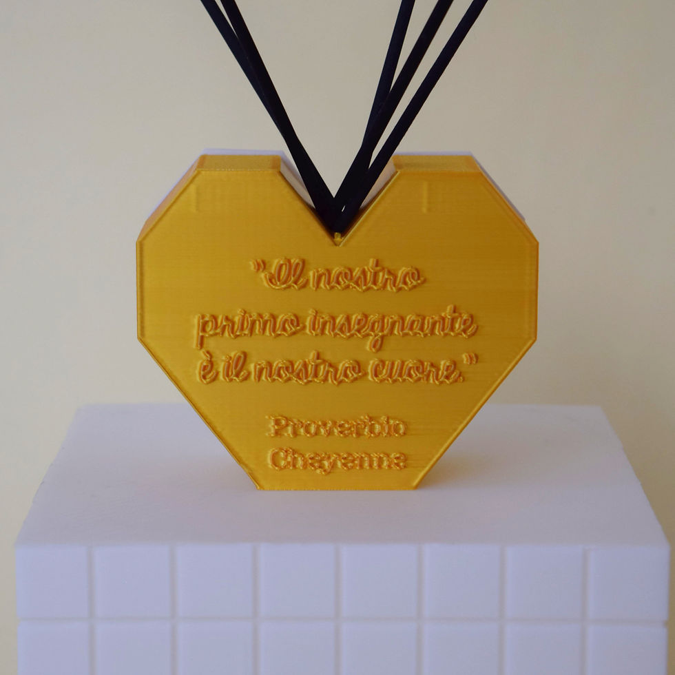 Miniatura: Diffusore ESSENZIAle- "Il nostro primo insegnante è il nostro cuore"