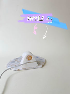 Miniatura: Lampada MINI Paloma- bianca e blu