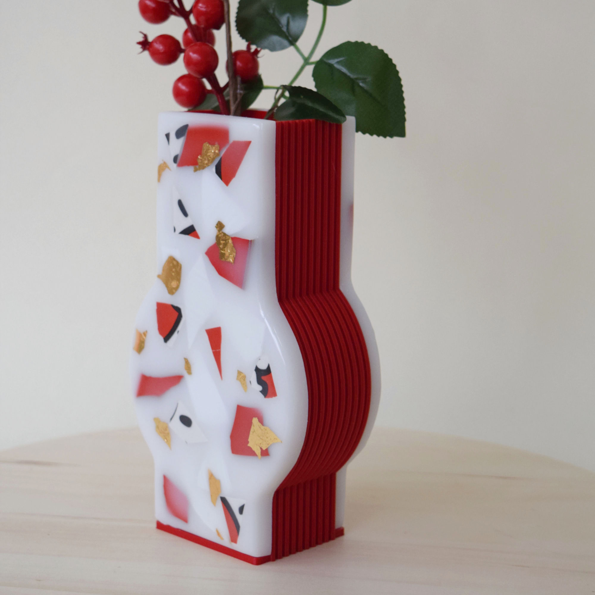 Vaso Giglio ROSSO GV053