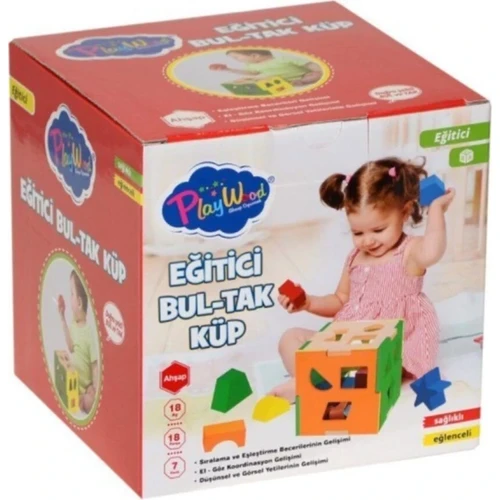 Kub Edukativ “Gjej & Vendos”