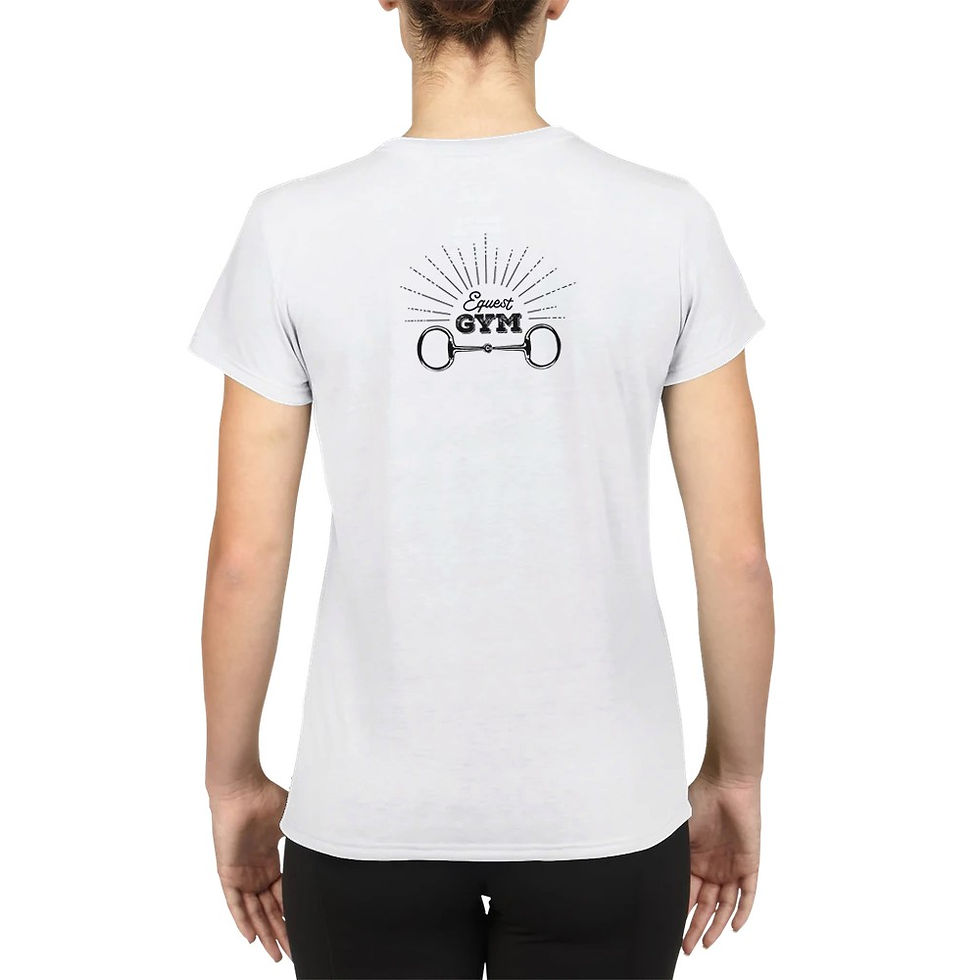 Miniaturbild: Performance Damen-T-Shirt mit Rundhalsausschnitt Weiß