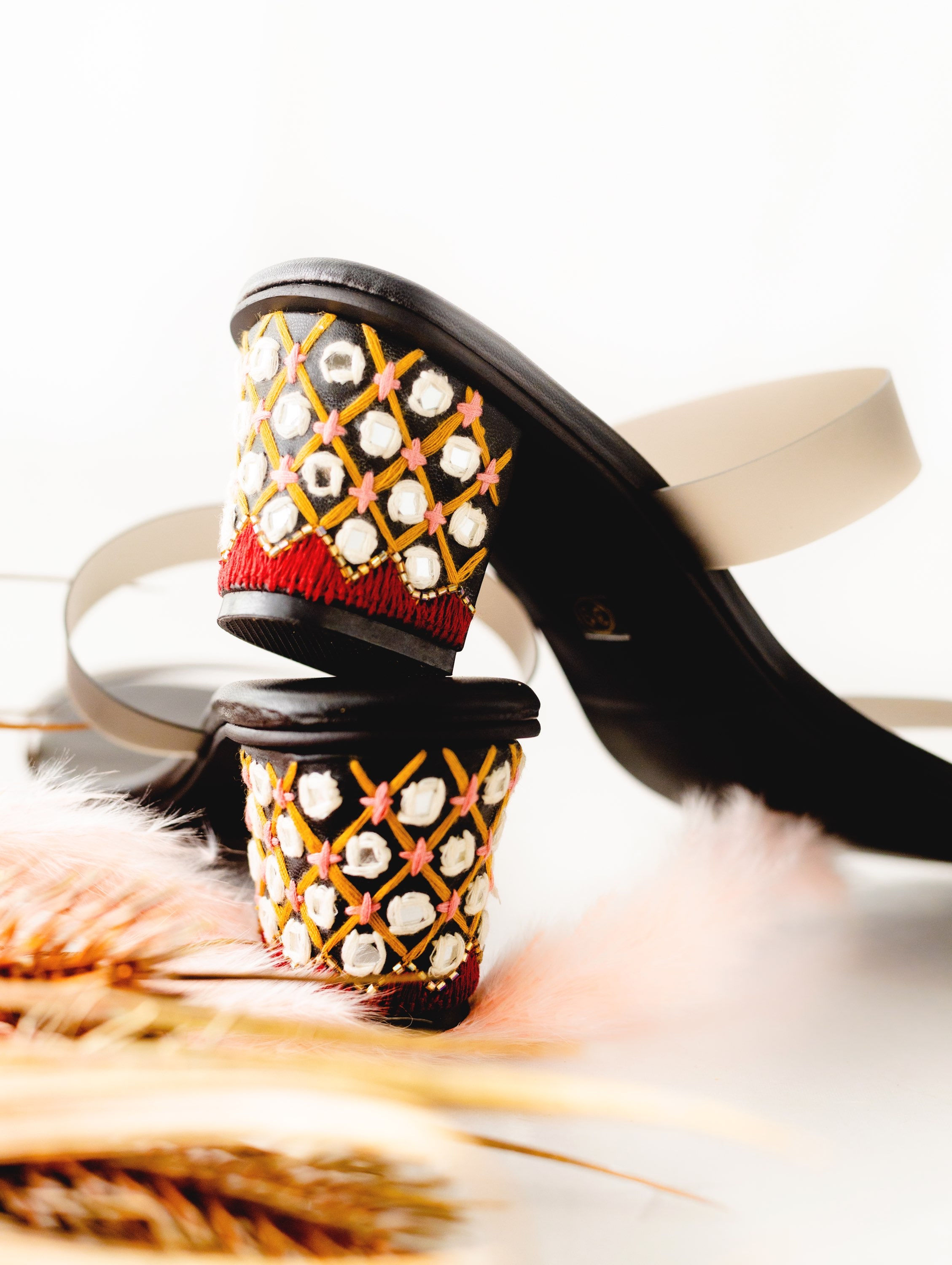 Midnight Sparkle Heel