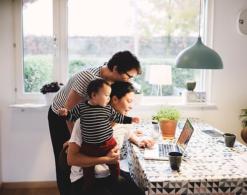 Lesbian Couple with Baby