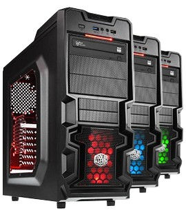 CoolerMaster K380 LED+ACRÍLICO