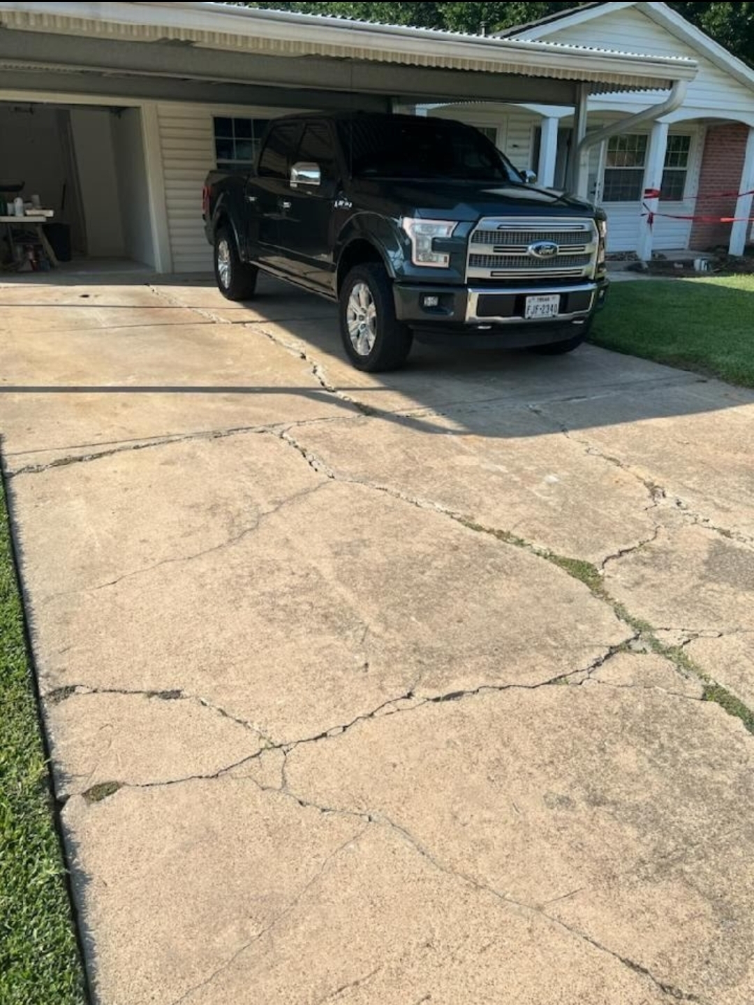 Concrete resufarce Irving