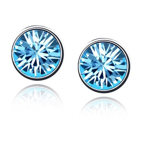 Ohrstecker Hellblau