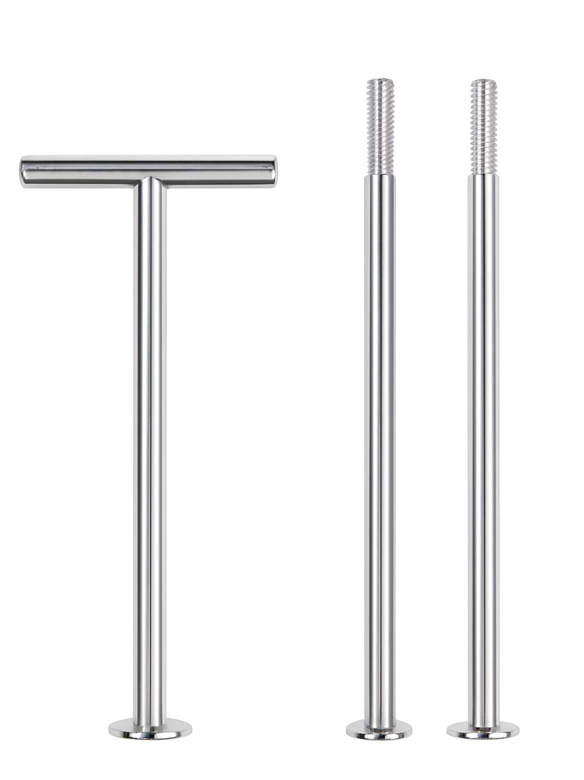 Etagerenstange SILBER T-Form