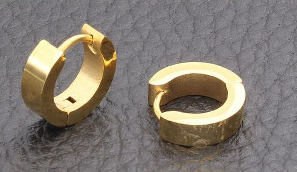 Miniaturbild: Ohrringe gold für Männer