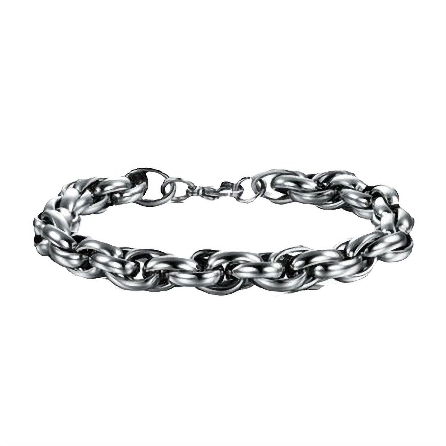 Armband aus Edelstahl mit doppelter Ankerkettengliederung – *MAGNUS