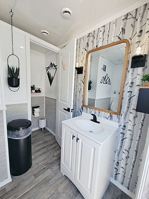 luxury restroom trailer