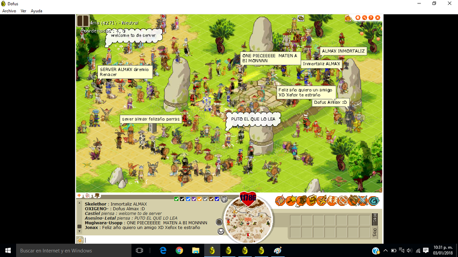 Eventos de Ayudas a Los Nuevos