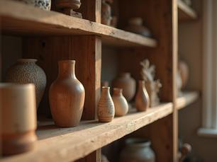 Explore Handmade Collectibles in Our Nature Café