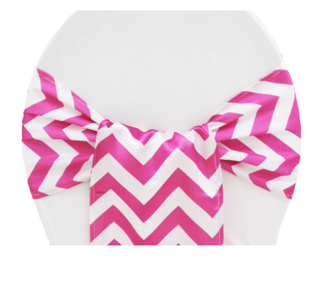 Fuchsia Chevron