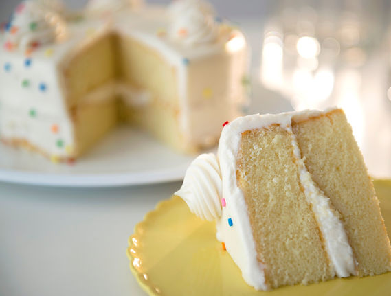 Slice of Celebration Cake