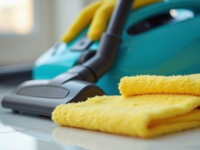 cleaning materials to clean elderly home
