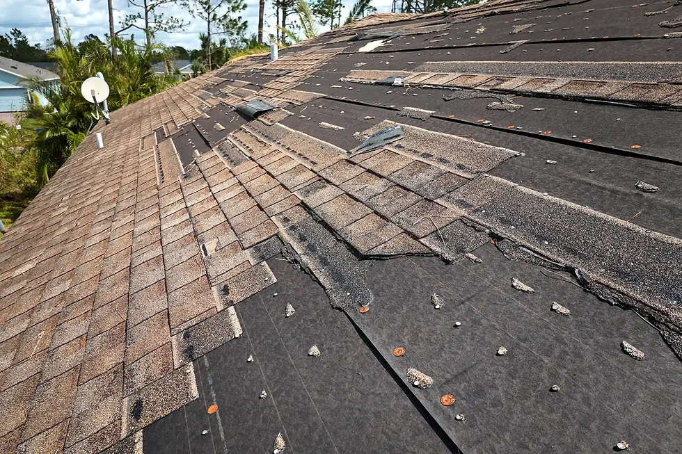 damage roof shingles and need roof repair immediately