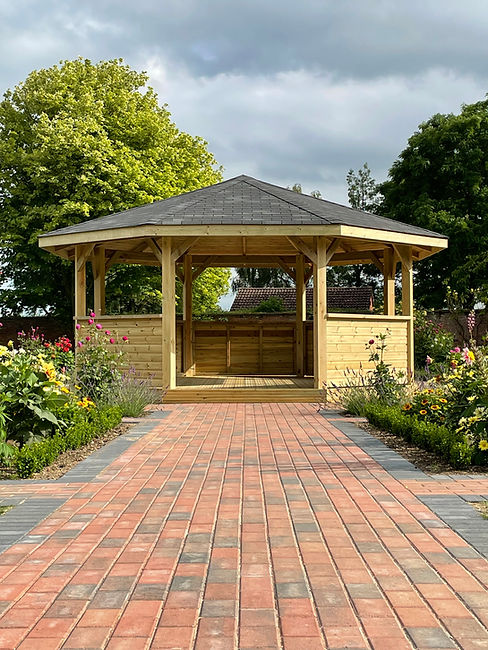 6m Octagonal Gazebo