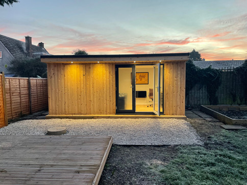 Garden office and storage