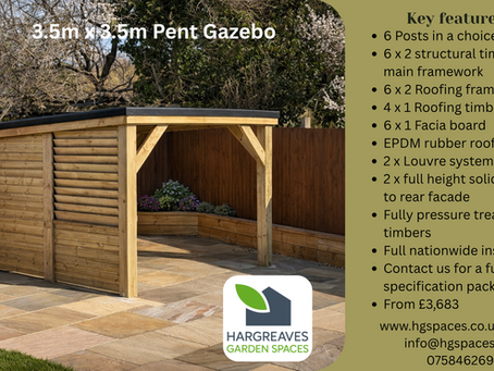Complete gazebo design