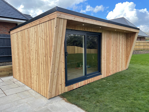 The Windsor Garden Room Cladded In British Cedar