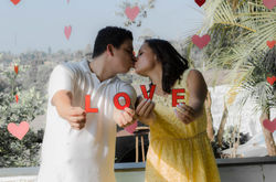 Foto by Dulce _ Meu noivado _ Decoração romântica totalmente artesanal