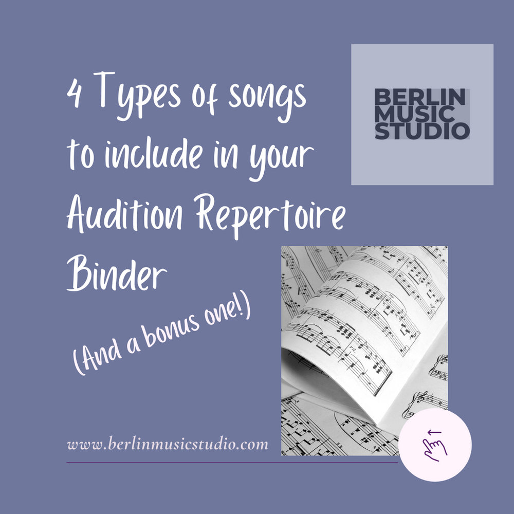 Why you need an audition binder