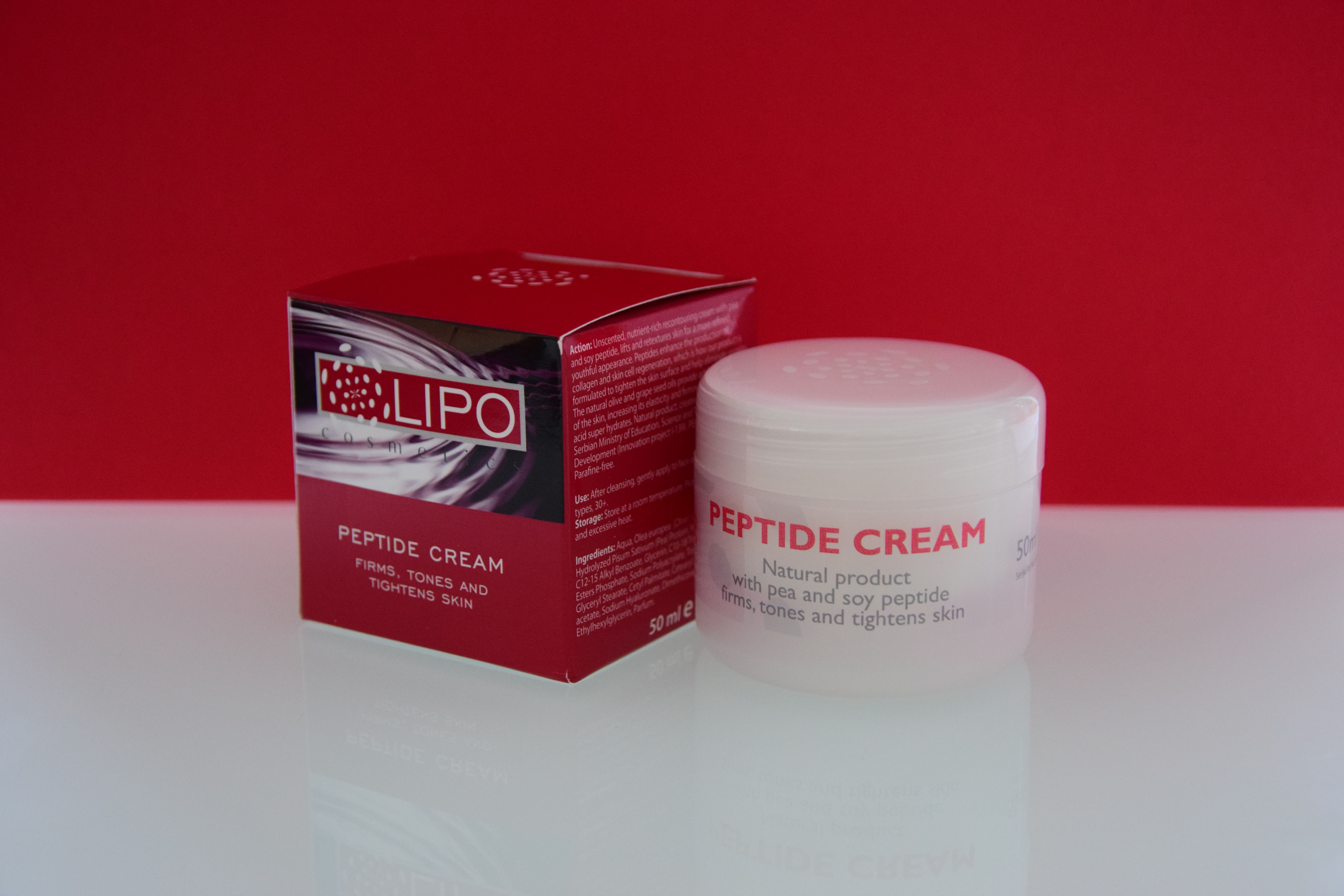 PEPTID KREMA - za zrelo napeto kožo, 50 ml