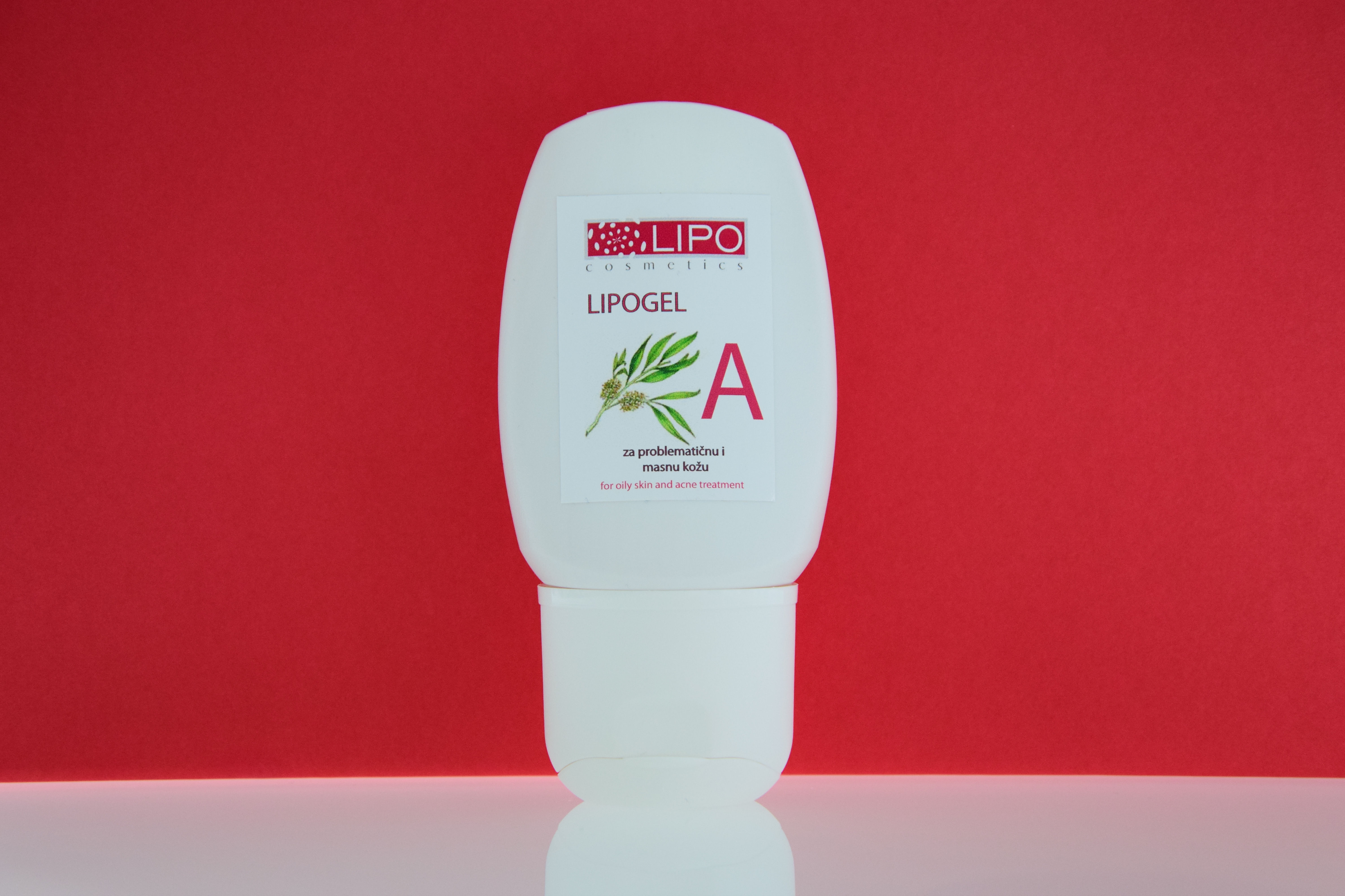 LIPOGEL A - za problematično/mastno kožo, 50 ml