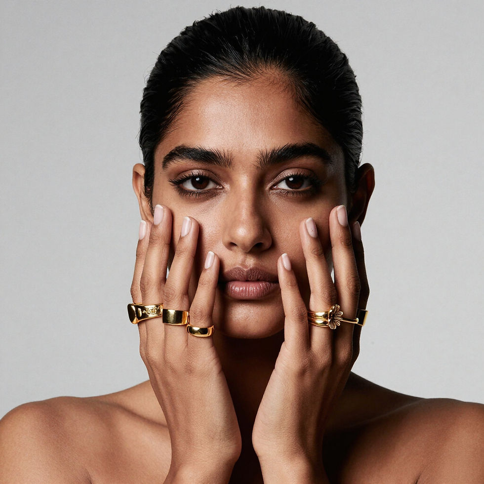 Fashion-led rings photography