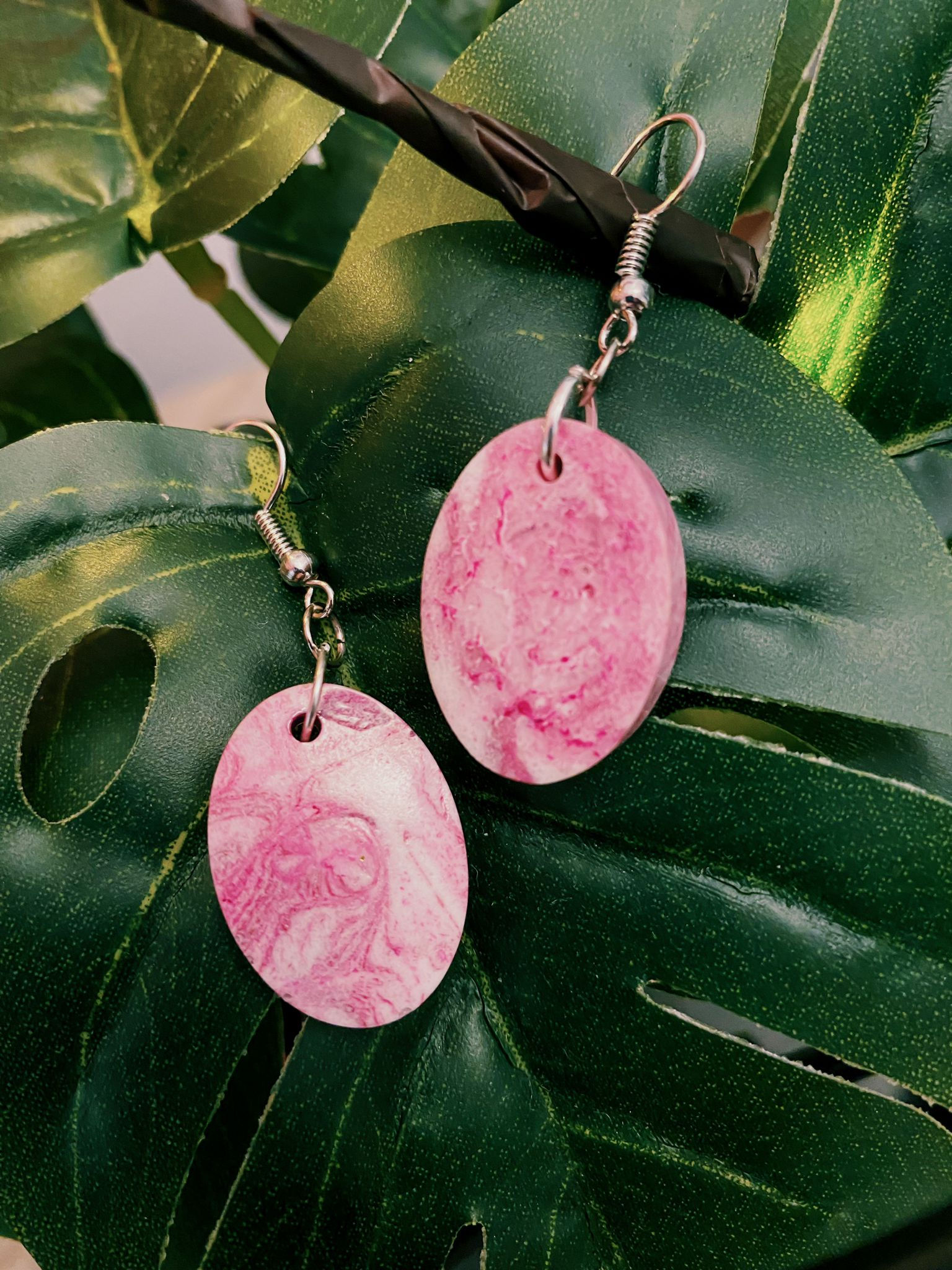 Pink marble