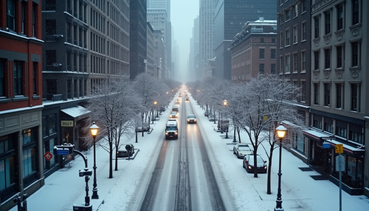 Nueva York se prepara para la nevada navideña de 2025. ¿Qué esperar y cómo estar listo?