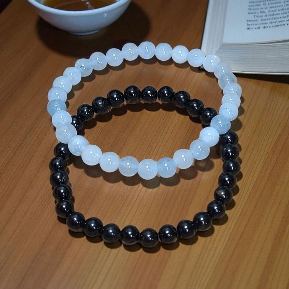 Bracelet Rae Tourma+Aigue marine