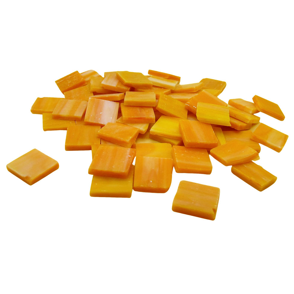 tessere per mosaico di vetro colorato