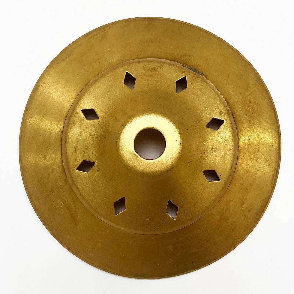 Borchia in latta per lampade tiffany