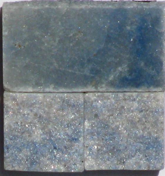 Miniatura: Tessere in pietra azzurra per mosaico