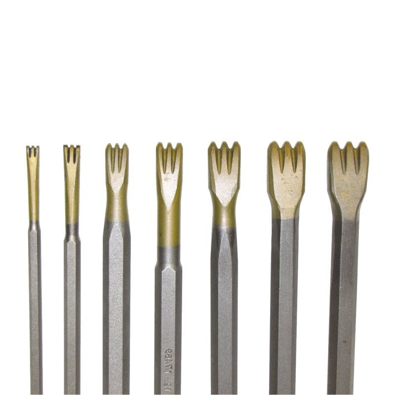 Gradina in widia a mano da 3 denti larghezza 20 mm.