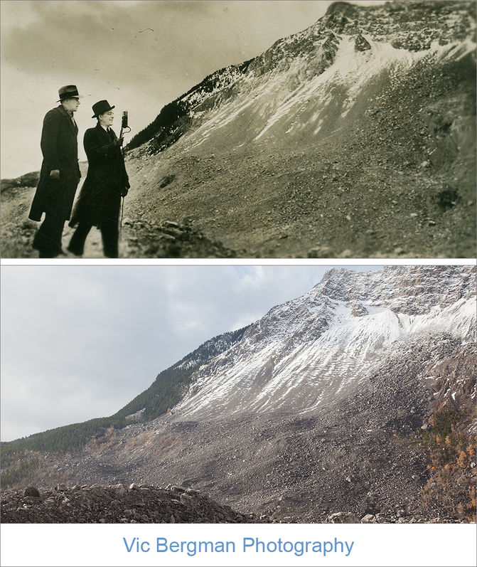 The Frank Slide on Canadian Snapshots